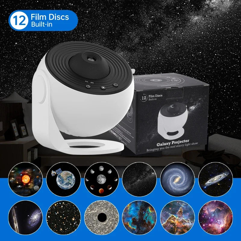 GlaxyGlow - Interactive Starry Sky Projector