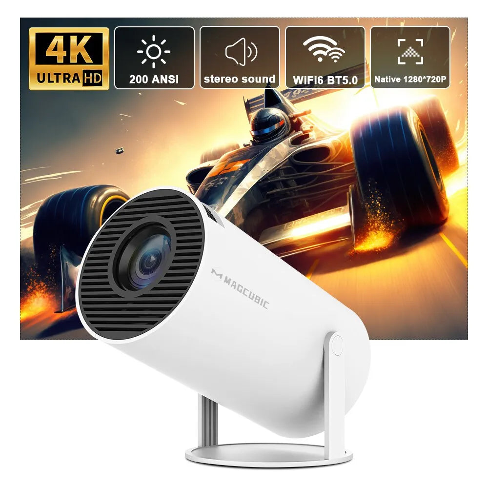 Magcubic Projector Hy300 4K Android 11 Dual Wifi6