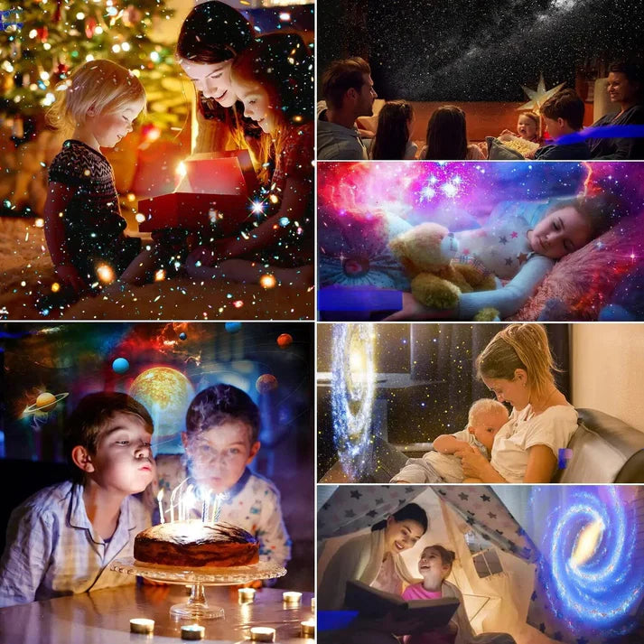 GlaxyGlow - Interactive Starry Sky Projector